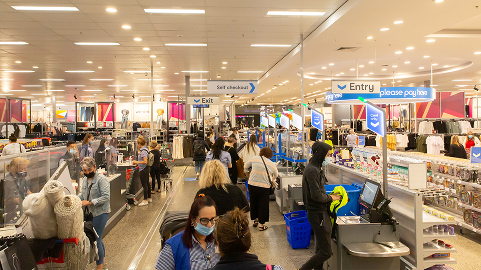 Kmart interior